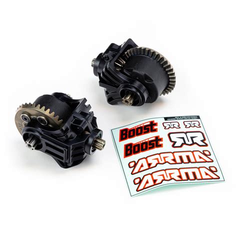 arrma metal diff boost box|ARRMA metal boost box.